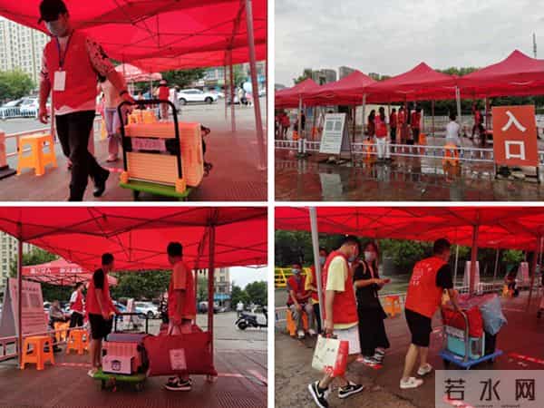 蚌埠医学院青年志愿者助力2021秋季开学工作