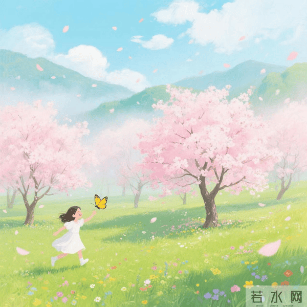 春日的心生 - 江西应用科技学院——智造学院给春日的画