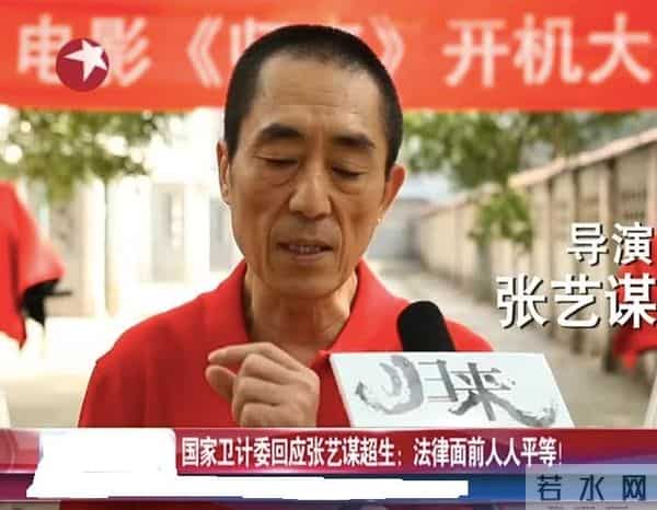 张艺谋七个孩子