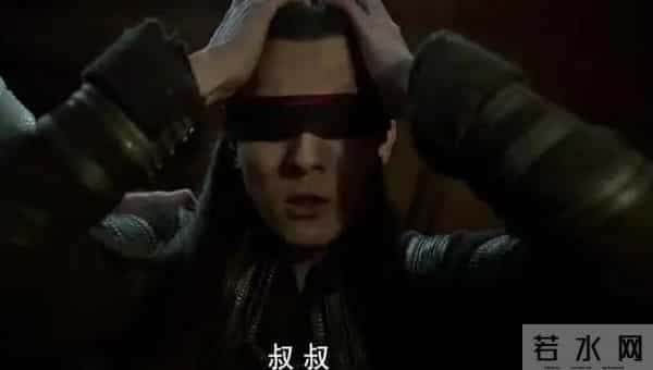 五竹的黑布后面是什么