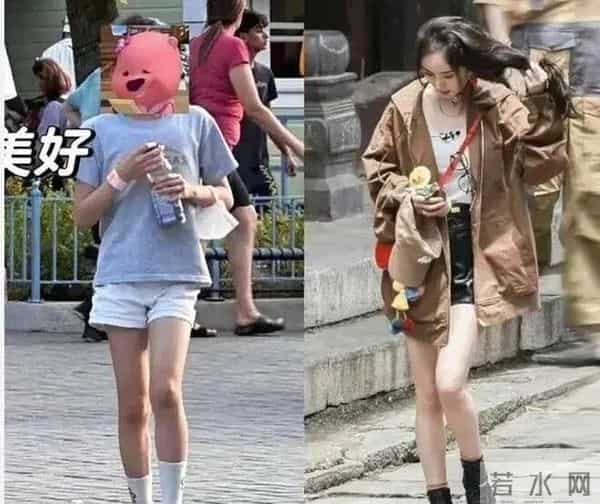 网友偶遇杨幂和小糯米吃饭