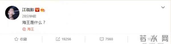 江疏影问海王是什么