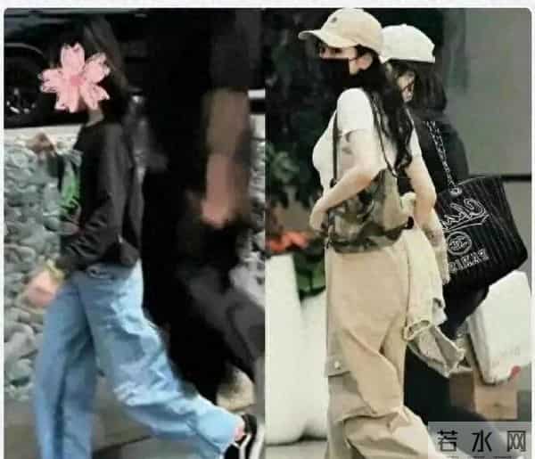 网友偶遇杨幂和小糯米吃饭