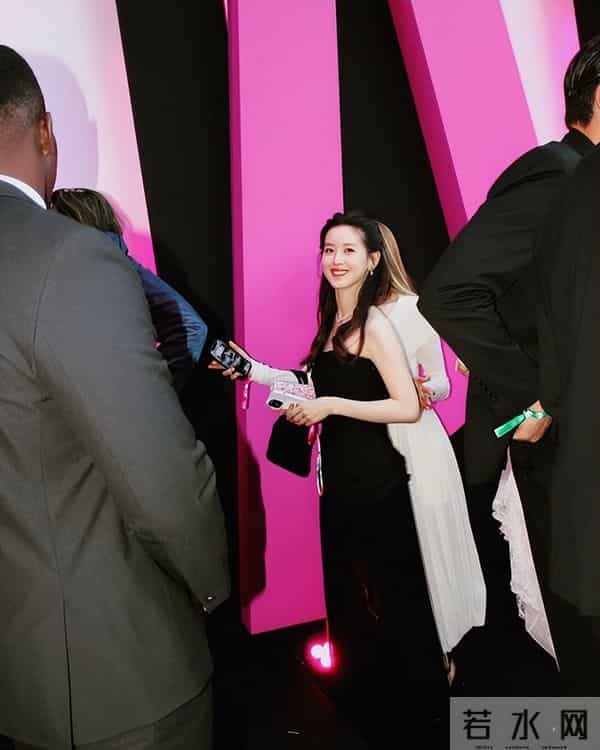 章泽天现身戛纳晚宴