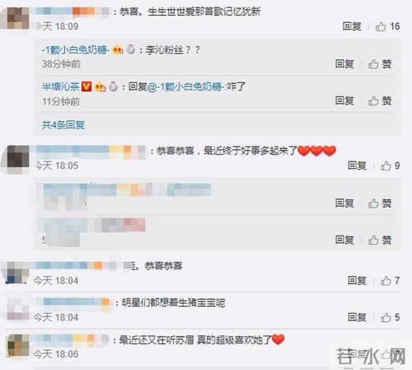 吴雨霏宣布怀二胎