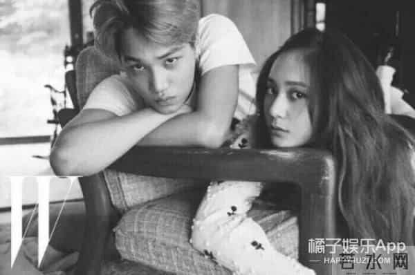 李泰民郑秀晶亲吻照