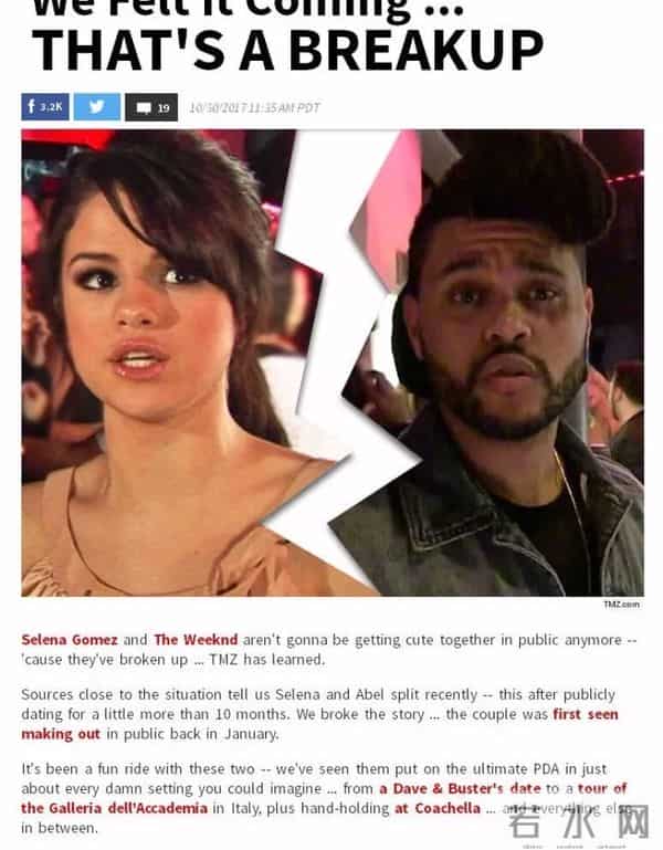 贾斯汀比伯分手