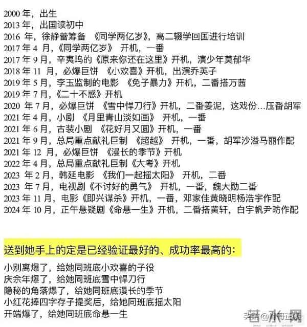 为什么徐静蕾是京圈长公主