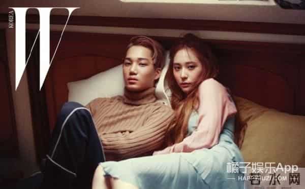 李泰民郑秀晶亲吻照