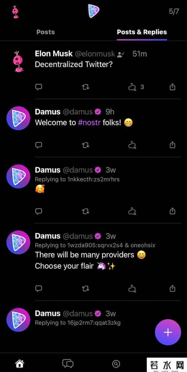 DAMUS,电厂丨朋友圈发布的神秘代码,爆火的社交新平台 Damus 是什么?