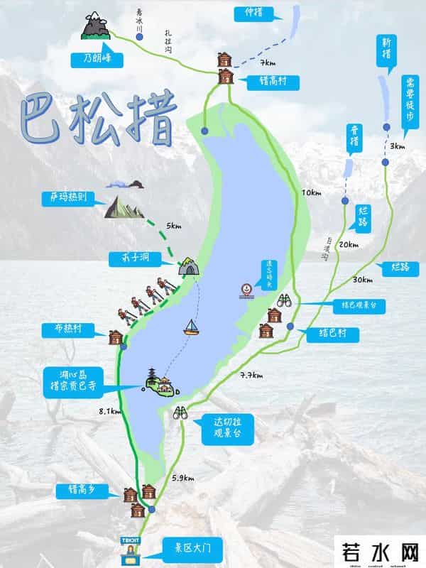 五话寺,西藏那么大5A景区只有5个，纳木措没上榜，看看你去过哪一个？