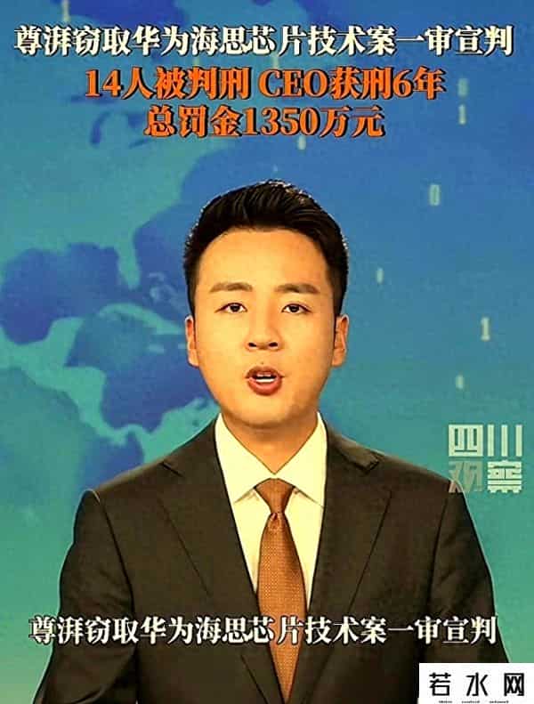 硅谷海盗,华为芯片大案14人全判刑！偷走9亿研发成果，公司被强制解散！