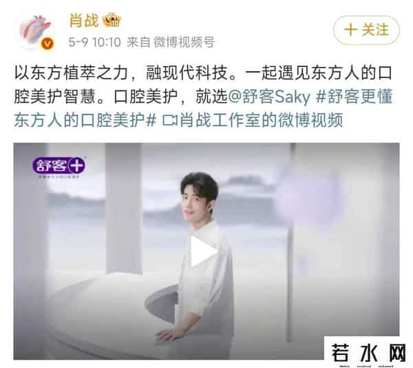 舒客牙膏公司,舒客携手肖战品牌升维,酵素牙膏年销5000万支