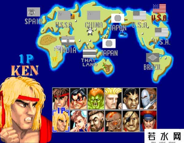 rom传人,CAPCOM深度埋藏的秘密,街霸未启用素材,名将忍者是武神流传人