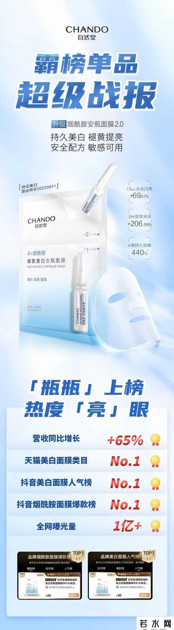 杨雪爆改,“持证美白”2.0时代，自然堂引领美白面膜新纪元