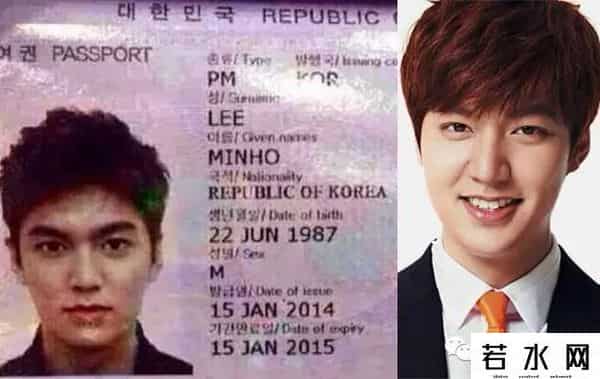 韩式证件照,韩国明星证件照大曝光!谁的颜值征服了你?