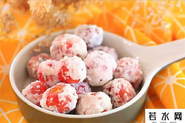 小雪球,酸甜开胃入口即化的“小雪球”，你不准备来一颗吗？