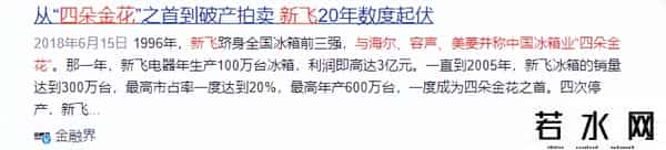 刘炳银,冰箱界4朵金花,如今咋样了?3家易主,仅它成为国内家电第一品牌