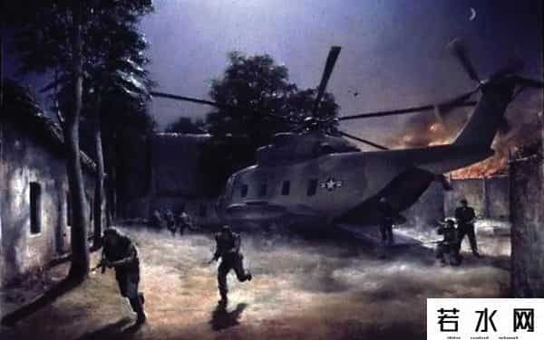 贝克勒泄露,尼克松特批,美精锐夜袭越南战俘营,刚降落指挥官便大呼:快撤