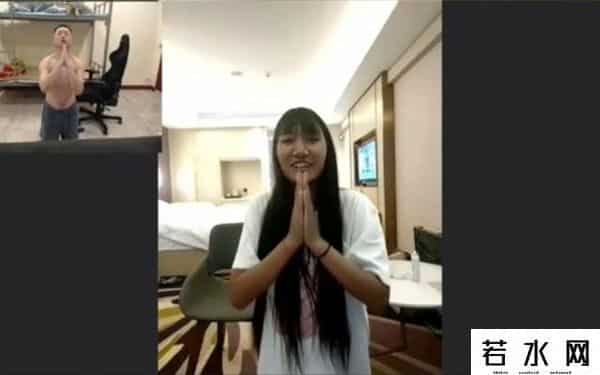 纠纠,药水哥连麦纠纠出意外，跪地拜佛却惹恼房管，水友：这下玩大了