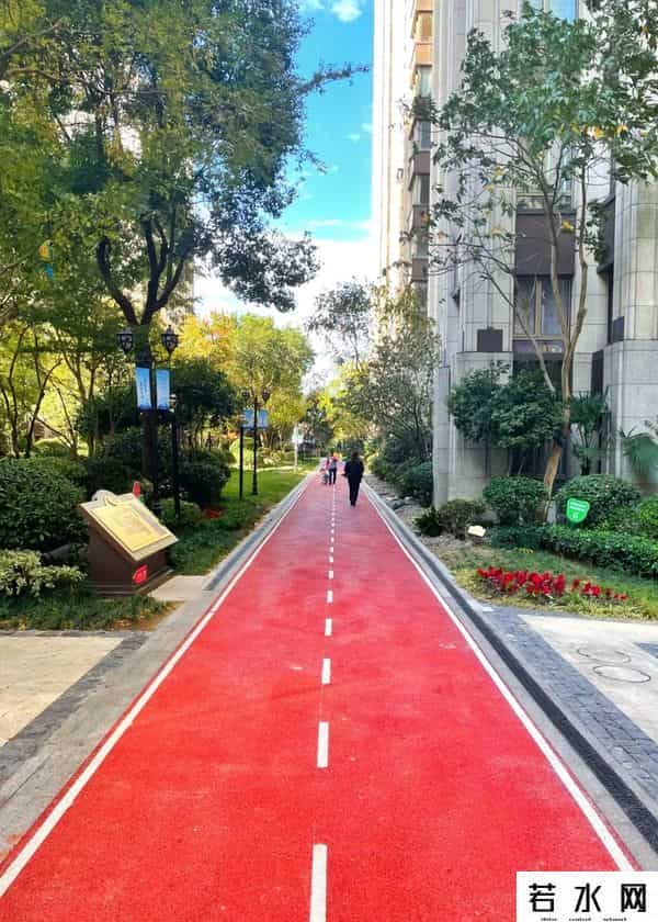 蔷薇九里,松江又添一条滨水健身步道，散步、吸氧、赏景……走起
