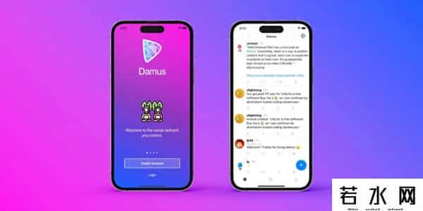 DAMUS,电厂丨朋友圈发布的神秘代码，爆火的社交新平台 Damus 是什么？