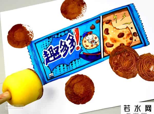 ahoy,儿童画教程|趣味写生美术课程《趣多多 Chips Ahoy!》