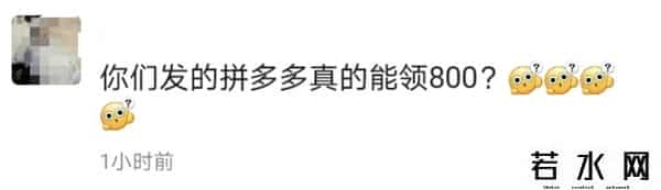 拼多多800,朋友圈发拼多多骗人的憨批,能不能消停点?