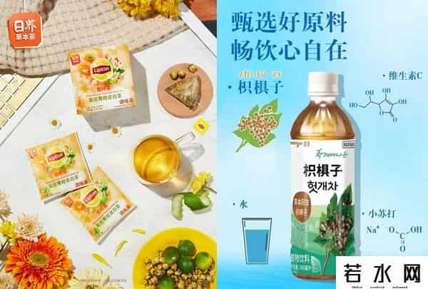 立顿减肥茶,数读「植物饮料」:中式养生水们,想接棒无糖茶?