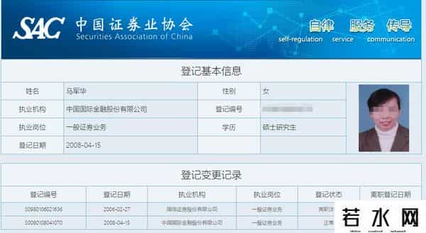 中金 黄洁,600万年薪的中金总监,身体出啥问题了?