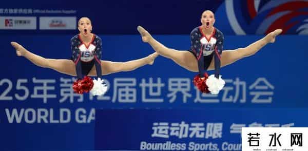 男人团旧版,追光丨世运会啦啦操赛场,中国队男生撑起“半边天”!