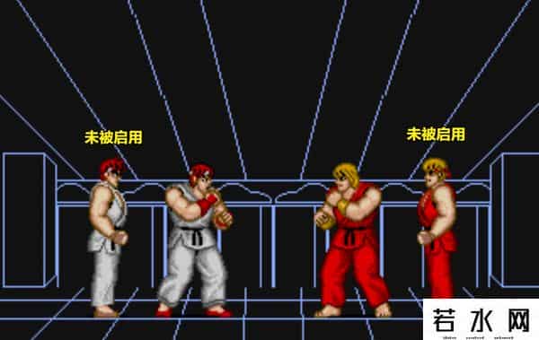 rom传人,CAPCOM深度埋藏的秘密,街霸未启用素材,名将忍者是武神流传人