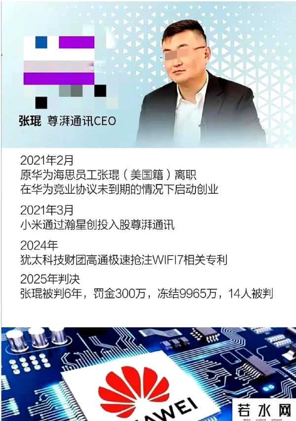 硅谷海盗,华为芯片大案14人全判刑！偷走9亿研发成果，公司被强制解散！