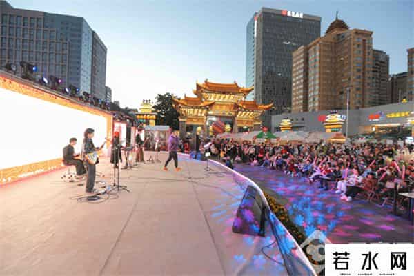 花集网,昆明“金马碧鸡·喜市花集”热闹开街