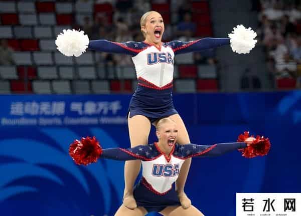 男人团旧版,追光丨世运会啦啦操赛场,中国队男生撑起“半边天”!