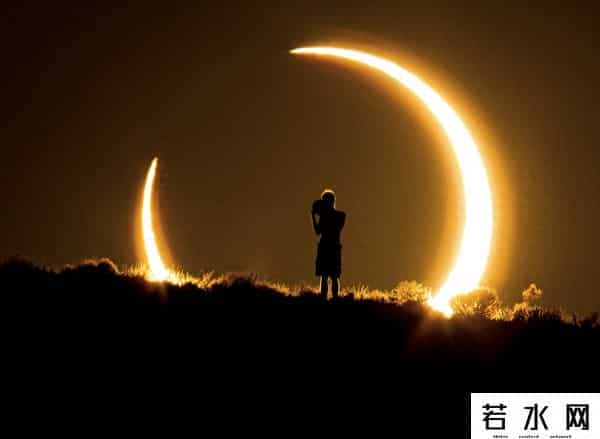 日环食的图片,6张大图，带你回味以往的日环食美景