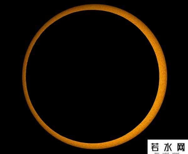 日环食的图片,6张大图，带你回味以往的日环食美景