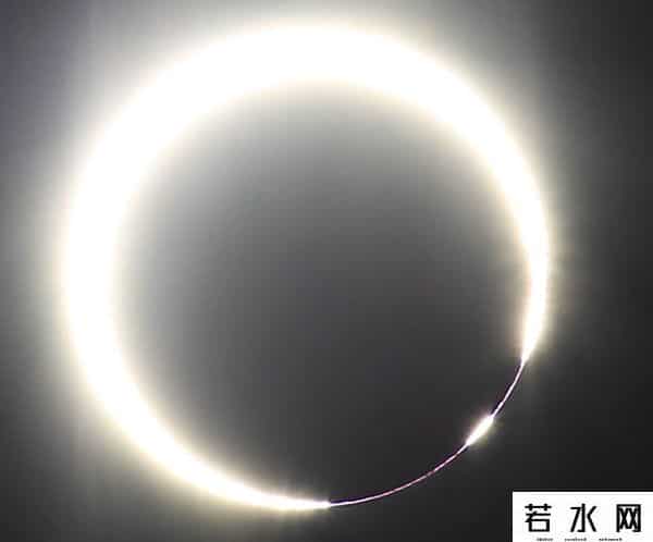日环食的图片,6张大图，带你回味以往的日环食美景