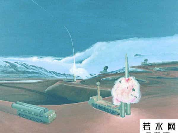 委托的画作,五角大楼画家,曾创作1000幅苏制最先进武器画作,仅少量公开