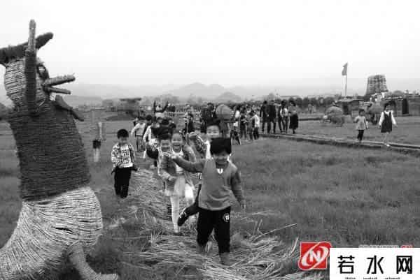 被遗忘的稻草,听稻草人“讲故事” 70 余件稻草艺术品亮相芷江