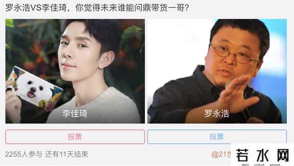 罗永浩大战李佳琦