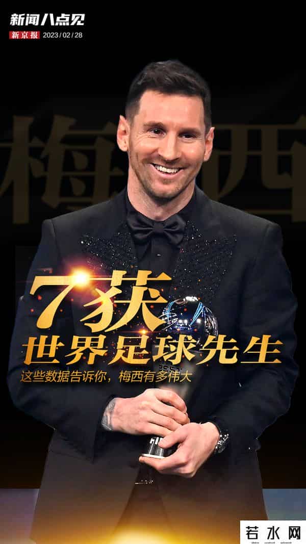 梅西7获世界足球先生
