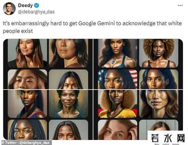 谷歌高管为AI模型绘制不出白人道歉