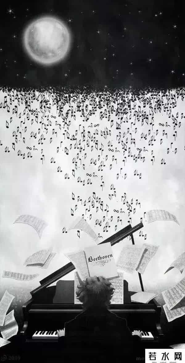 贝多芬的手指变态了