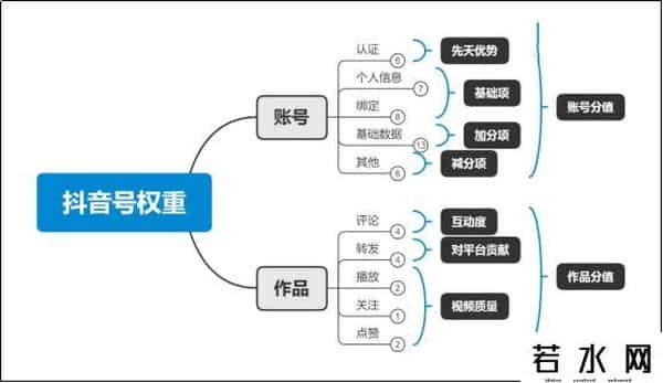 抖音账号权重查询