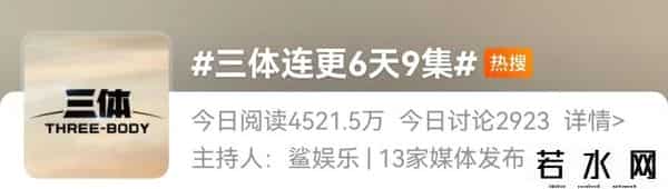 三体首播收视率直接破亿