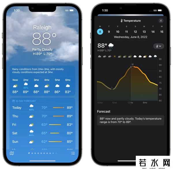 ipados16新增天气app