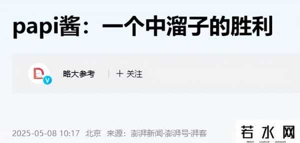 中国网红排行榜