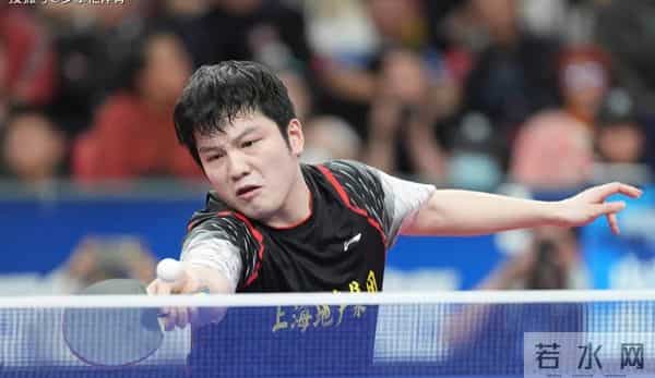 樊振东每一拍都不断增加旋转力度