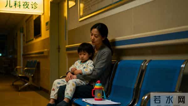 医院让孩子坐小火车排队看病